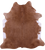 Light Brown Natural Cowhide Rug - XX-Large 7' 4"H x 6' 8"W