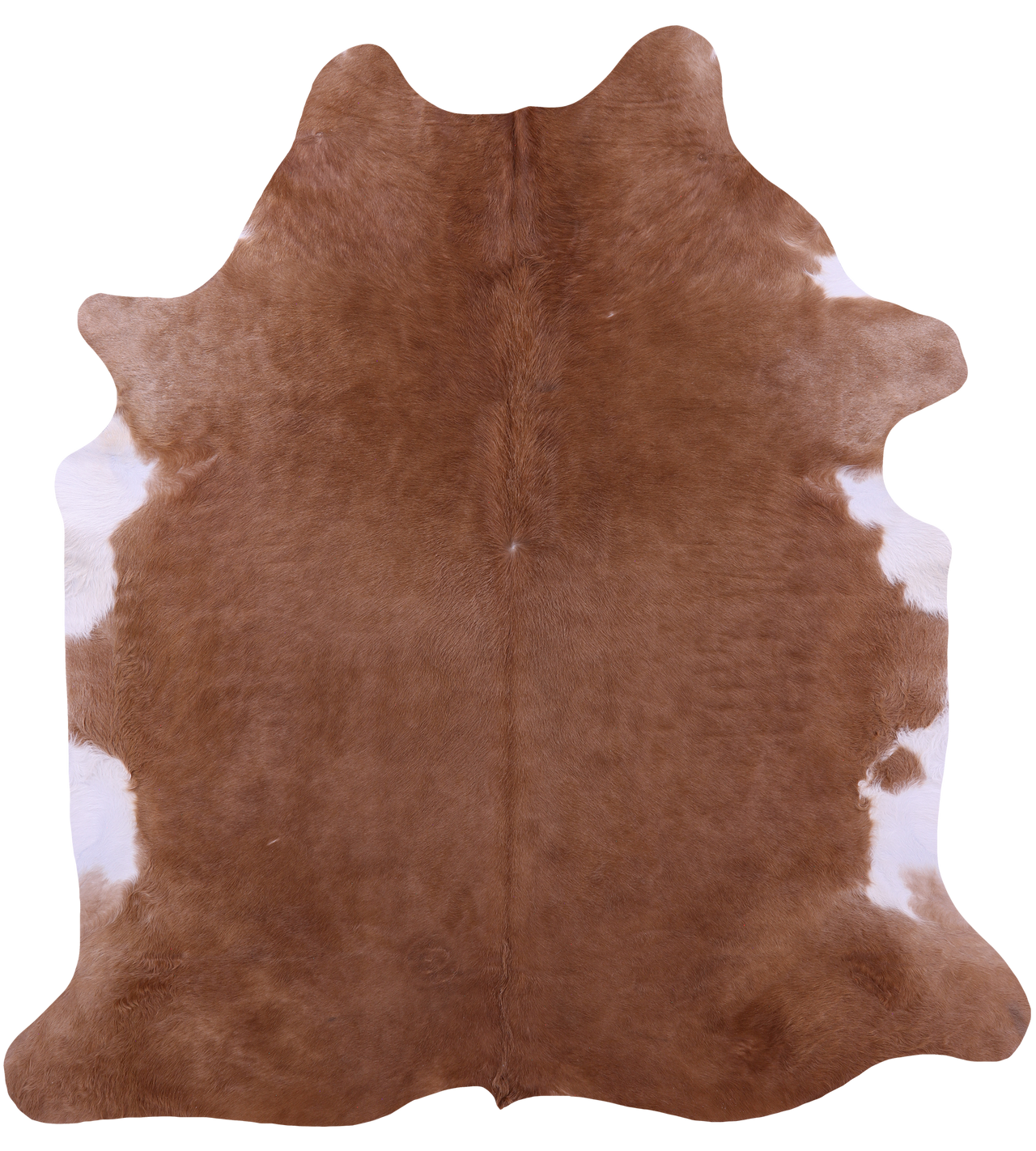 Light Brown Natural Cowhide Rug - XX-Large 7' 4"H x 6' 8"W