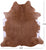 Light Brown Natural Cowhide Rug - XX-Large 7' 4"H x 6' 8"W