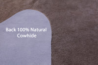 Thumbnail for Champagne Natural Cowhide Rug - X-Large 7' 0