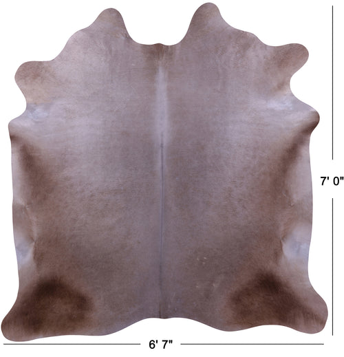 Champagne Natural Cowhide Rug - X-Large 7' 0
