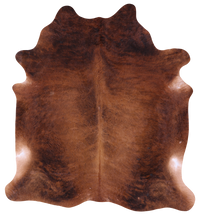 Thumbnail for Brown Natural Cowhide Rug - XX-Large 7' 4