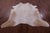 Beige Natural Cowhide Rug - XX-Large 8' 2"H x 7' 1"W