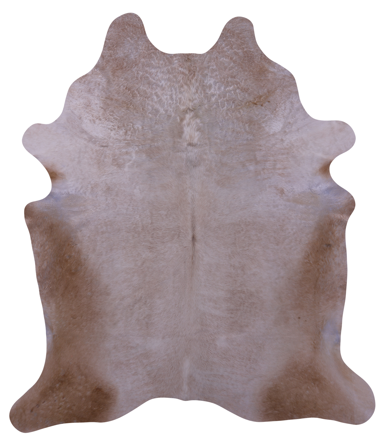 Beige Natural Cowhide Rug - XX-Large 8' 2"H x 7' 1"W