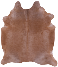 Thumbnail for Light Brown Natural Cowhide Rug - X-Large 7' 3