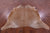 Light Brown Natural Cowhide Rug - X-Large 7' 3"H x 6' 4"W