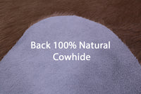 Thumbnail for Light Brown Natural Cowhide Rug - X-Large 7' 3