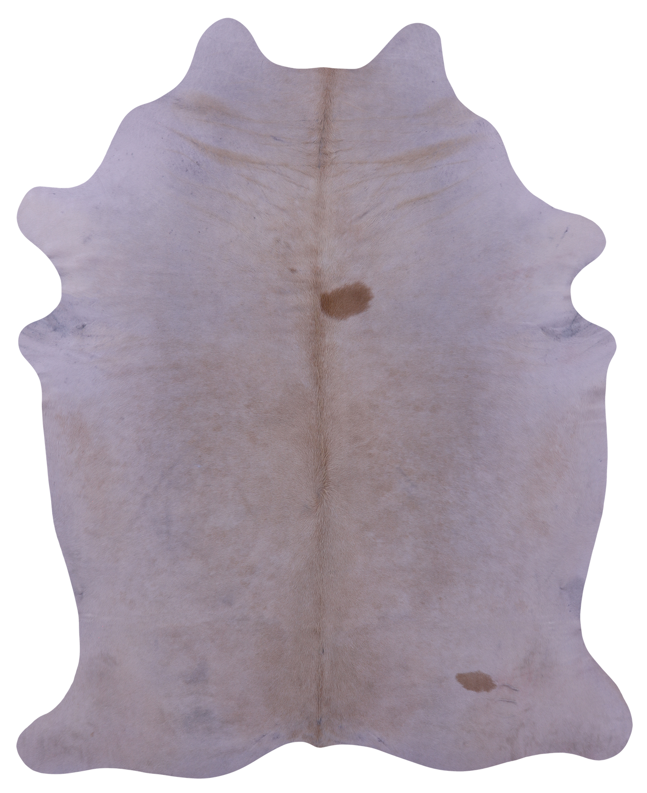 Beige Natural Cowhide Rug - XX-Large 8' 2"H x 6' 7"W