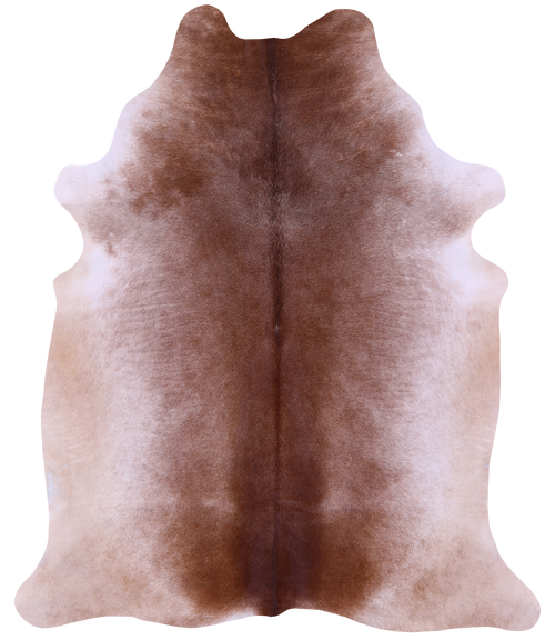 Brown Natural Cowhide Rug - XX-Large 7' 6