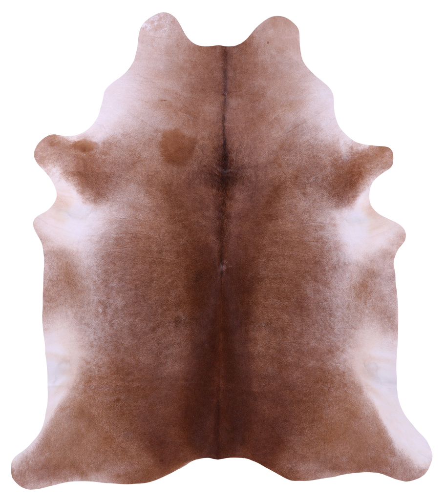 Brown Natural Cowhide Rug - XX-Large 7' 10"H x 6' 10"W