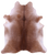 Brown Natural Cowhide Rug - XX-Large 7' 10"H x 6' 10"W