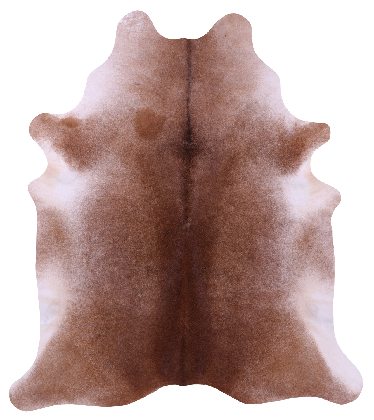 Brown Natural Cowhide Rug - XX-Large 7' 10"H x 6' 10"W