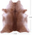 Brown Natural Cowhide Rug - XX-Large 7' 10"H x 6' 10"W