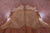 Light Brown Natural Cowhide Rug - X-Large 7' 3"H x 7' 0"W