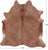 Light Brown Natural Cowhide Rug - X-Large 7' 3"H x 7' 0"W