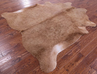 Thumbnail for Light Brown Natural Cowhide Rug - X-Large 7' 3