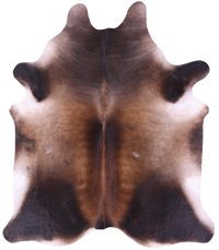 Thumbnail for Brown Natural Cowhide Rug - XX-Large 8' 1