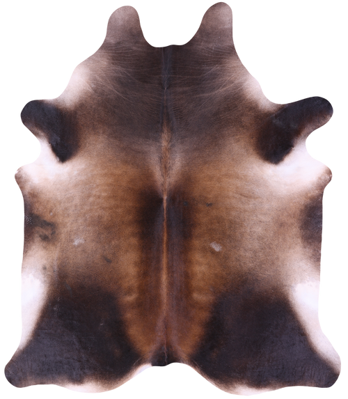 Brown Natural Cowhide Rug - XX-Large 8' 1