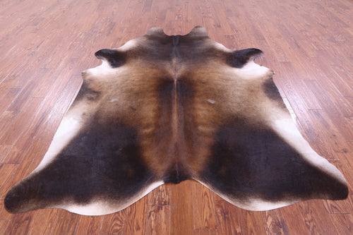 Brown Natural Cowhide Rug - XX-Large 8' 1