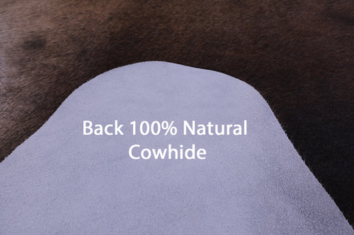 Brown Natural Cowhide Rug - XX-Large 8' 1