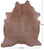 Light Brown Natural Cowhide Rug - XX-Large 8' 0"H x 6' 10"W