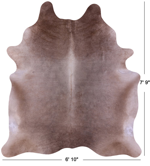 Champagne Natural Cowhide Rug - XX-Large 7' 9