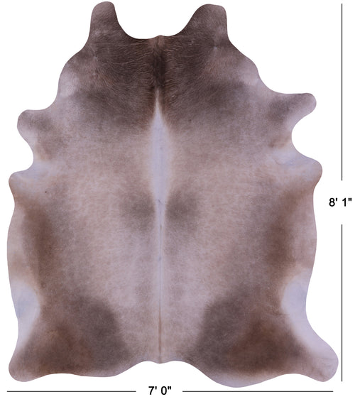 Champagne Natural Cowhide Rug - XX-Large 8' 1