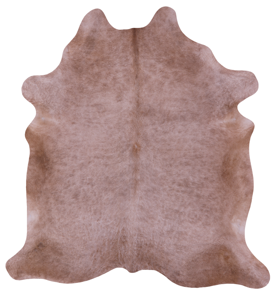 Light Brown Natural Cowhide Rug - XX-Large 7' 6"H x 7' 0"W