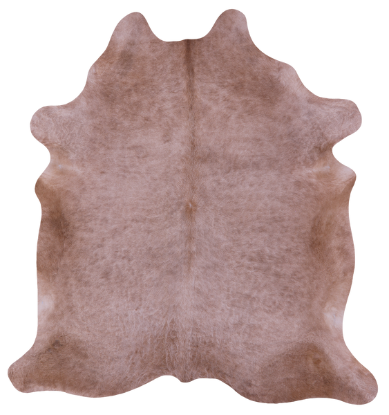 Light Brown Natural Cowhide Rug - XX-Large 7' 6"H x 7' 0"W