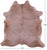 Light Brown Natural Cowhide Rug - XX-Large 7' 6"H x 7' 0"W