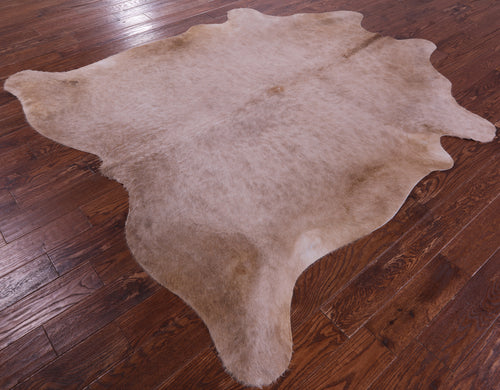 Light Brown Natural Cowhide Rug - XX-Large 7' 6