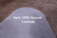 Thumbnail for Light Brown Natural Cowhide Rug - XX-Large 7' 6