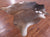 Brown Natural Cowhide Rug - XX-Large 8' 0"H x 7' 0"W