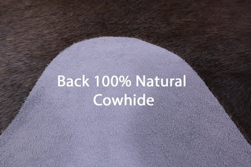 Brown Natural Cowhide Rug - XX-Large 8' 0