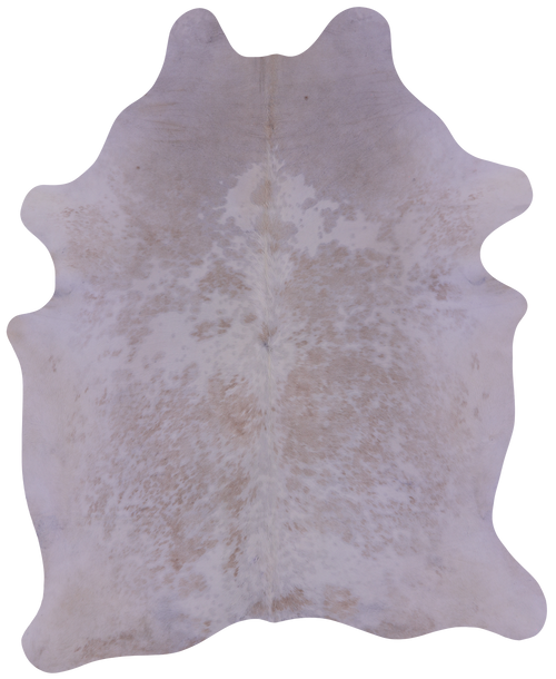 Brown Salt & Pepper Natural Cowhide Rug - XX-Large 7' 4