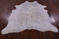 Thumbnail for Brown Salt & Pepper Natural Cowhide Rug - XX-Large 7' 4
