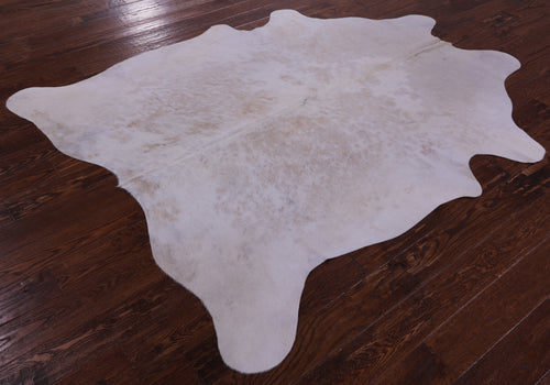 Brown Salt & Pepper Natural Cowhide Rug - XX-Large 7' 4