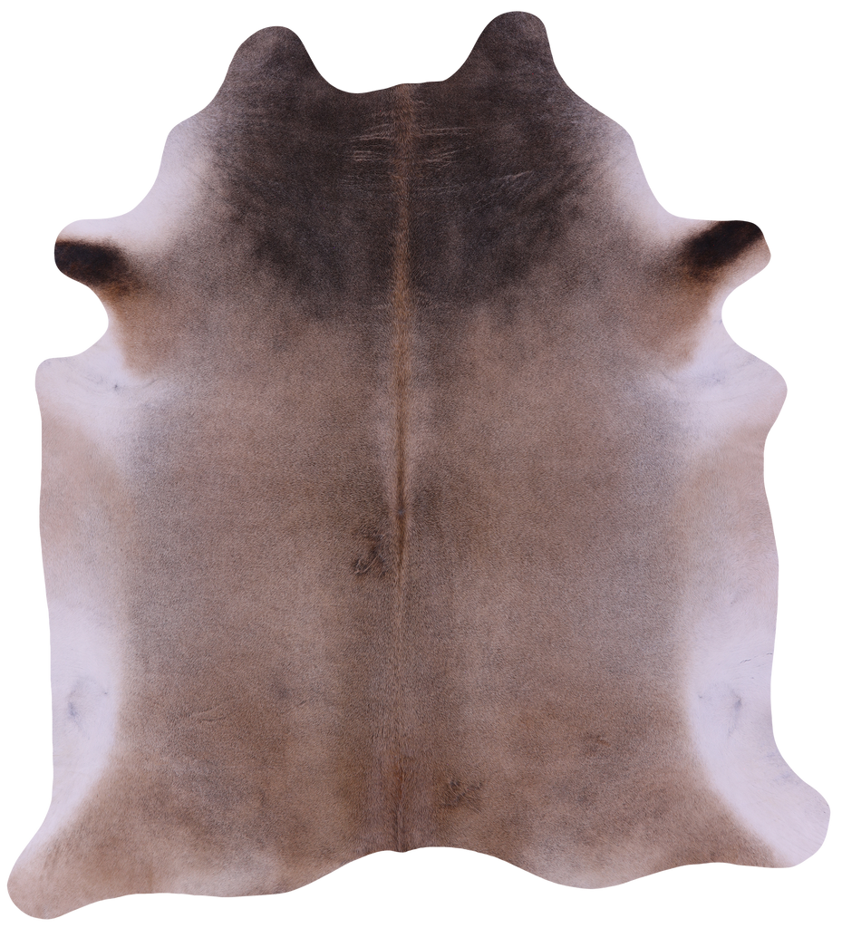 Light Brown Natural Cowhide Rug - XX-Large 7' 10"H x 7' 0"W