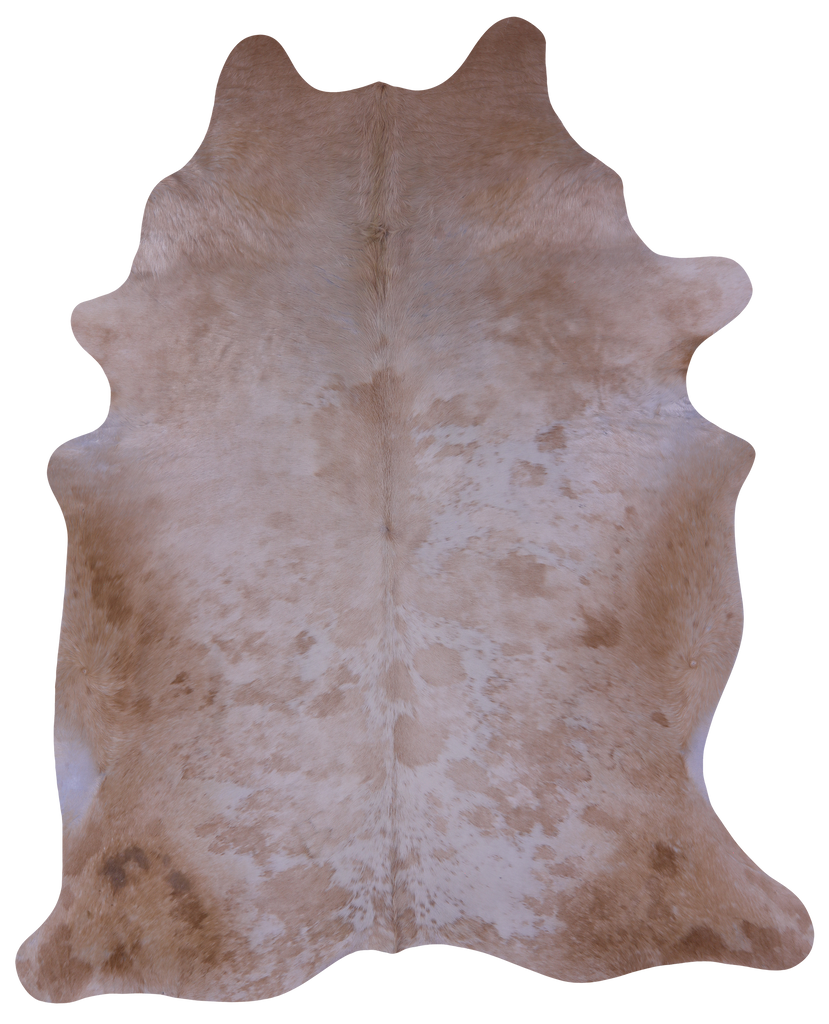 Beige Natural Cowhide Rug - XX-Large 8' 9"H x 7' 0"W