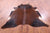 Brown Natural Cowhide Rug - XX-Large 8' 1"H x 7' 0"W
