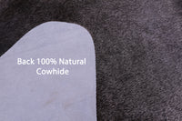 Thumbnail for Grey Natural Cowhide Rug - XX-Large 7' 6