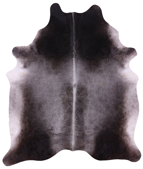 Grey Natural Cowhide Rug - XX-Large 7' 6