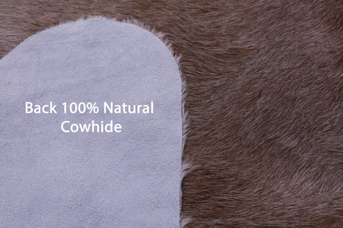 Light Brown Natural Cowhide Rug - XX-Large 7' 10
