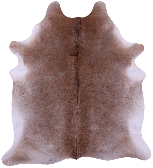 Light Brown Natural Cowhide Rug - XX-Large 7' 10