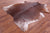 Brown Salt & Pepper Natural Cowhide Rug - XX-Large 7' 4"H x 6' 2"W
