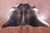 Dark Brown Natural Cowhide Rug - XX-Large 7' 8"H x 6' 8"W
