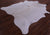 White Natural Cowhide Rug - XX-Large 7' 7"H x 6' 6"W
