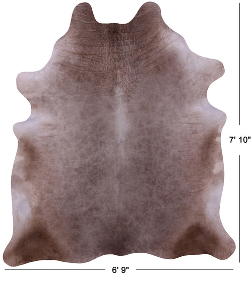 Champagne Natural Cowhide Rug - XX-Large 7' 10