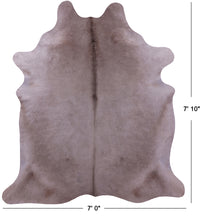 Thumbnail for Champagne Natural Cowhide Rug - XX-Large 7' 10