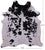 Black & White Natural Cowhide Rug - XX-Large 8' 1"H x 7' 0"W